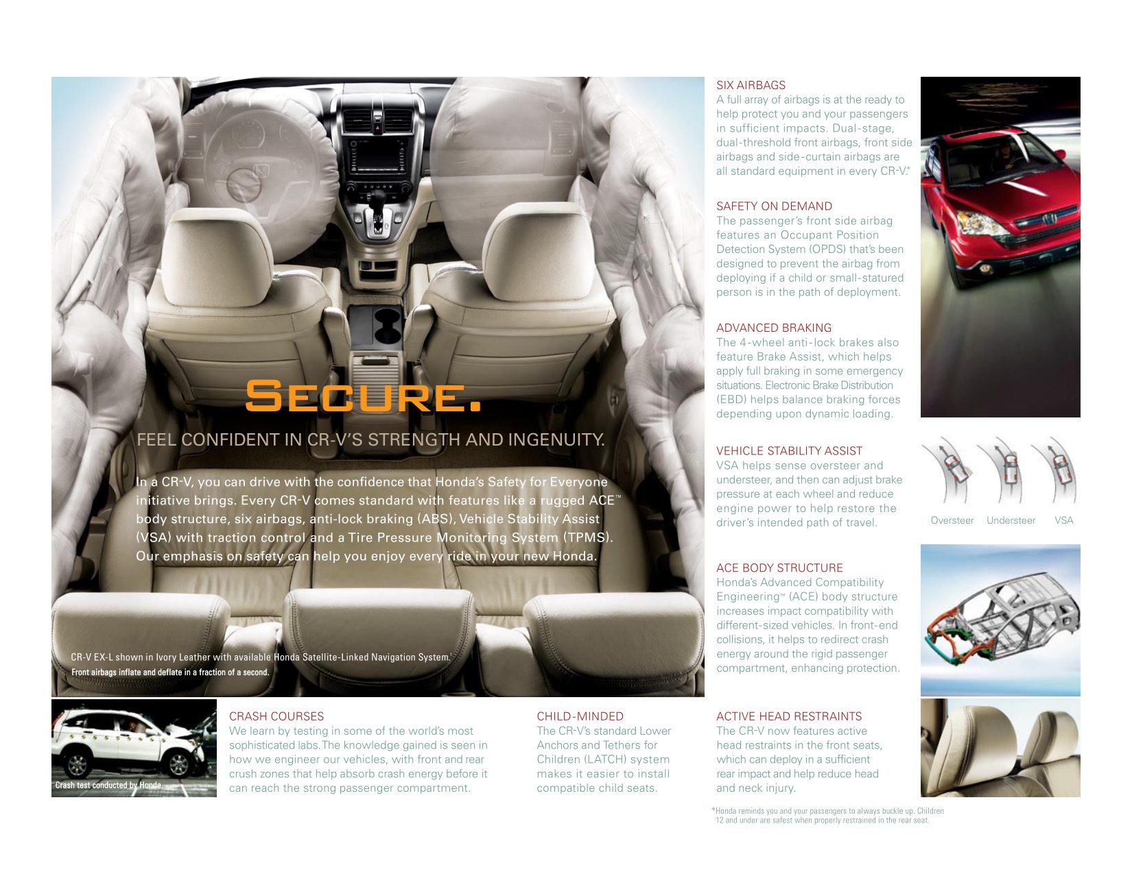 2007 Honda CR-V Brochure Page 14